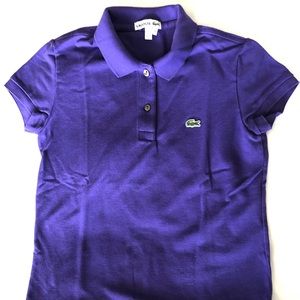 Lacoste Tops - Lacoste Women’s Cotton Pique Polo Shirt 2 buttons Lacoste Tops - Lacoste Women’s Cotton Pique Polo Shirt 2 buttons